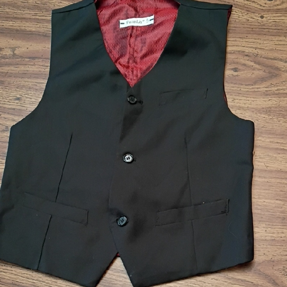 🎩Black Vest For Boys